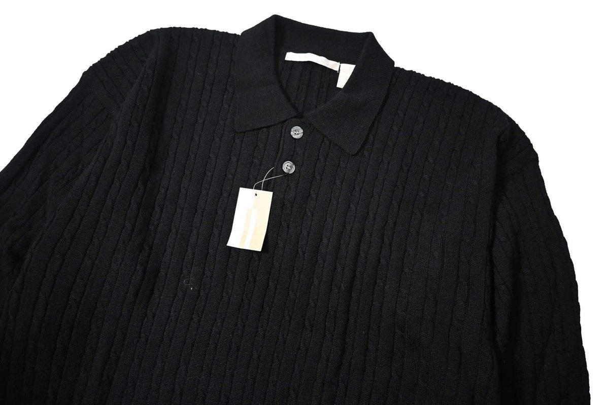 画像2: Deadstock Perry Ellis Wool Knit Polo (2)
