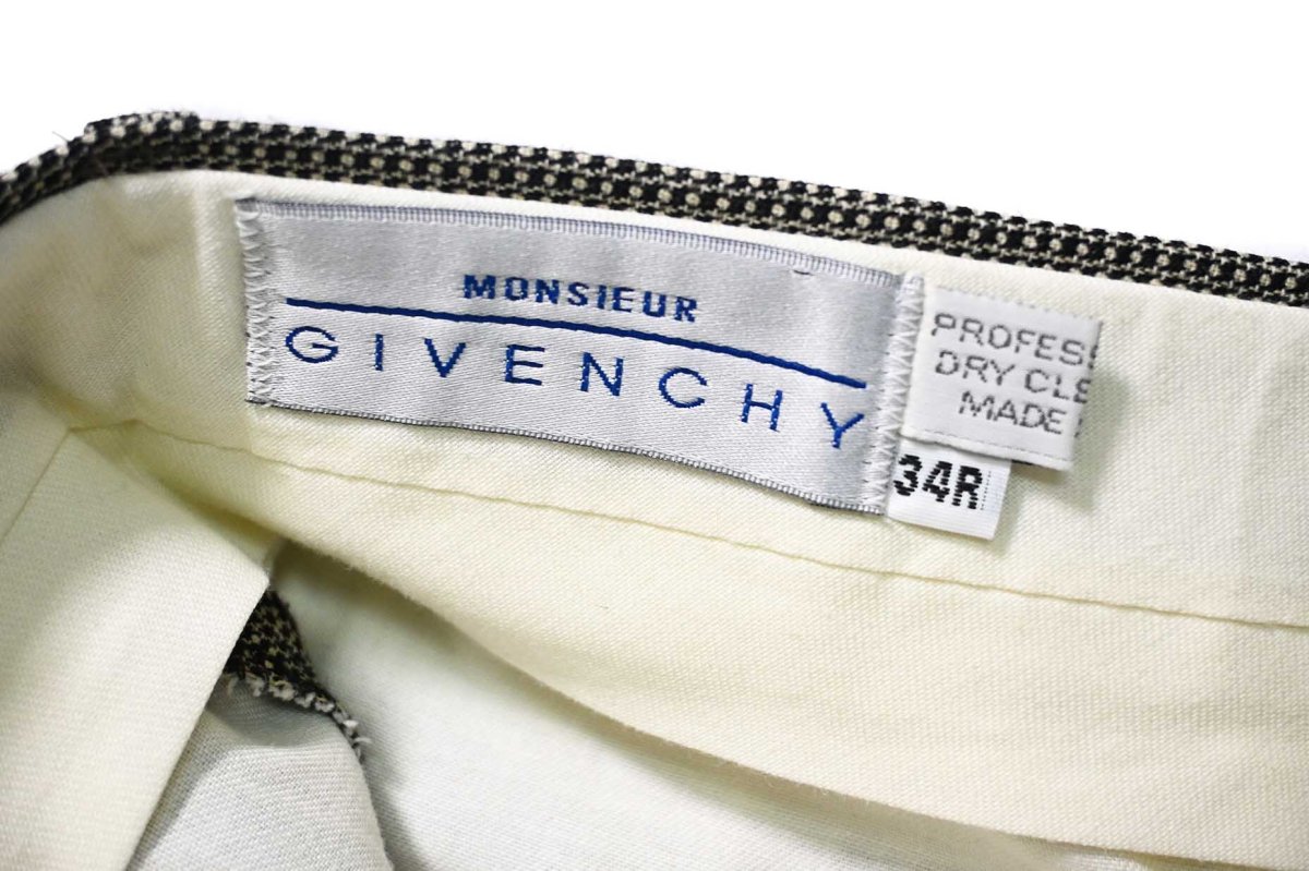 画像6: Used Givenchy Pleated Slacks made in USA (6)