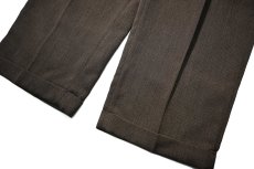 画像3: Used Levi's Slate Pleated Slacks (3)