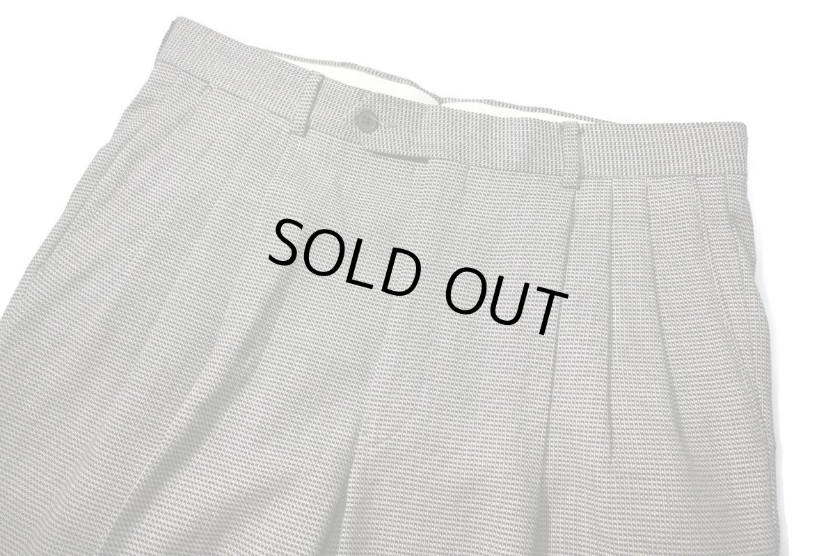 画像2: Used Givenchy Pleated Slacks made in USA (2)