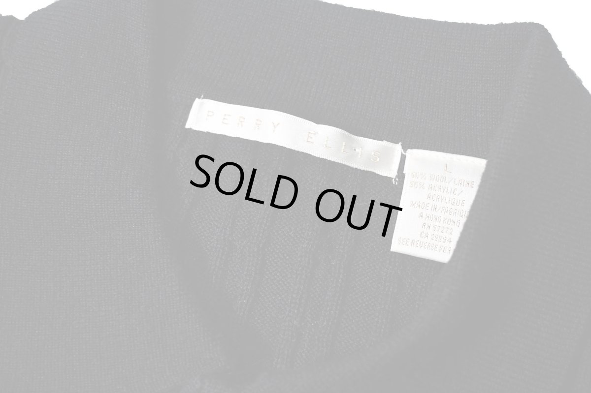 画像4: Deadstock Perry Ellis Wool Knit Polo (4)