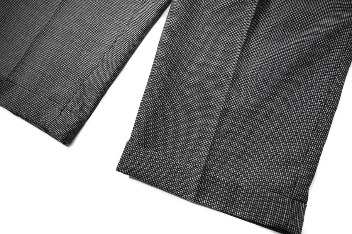 画像3: Used Perry Ellis Portfolio Polyester/Wool Pleated Slacks (3)