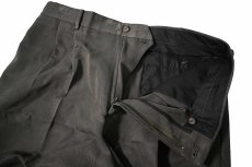 画像5: Deadstock Perry Ellis Rayon/Polyester Pleated Slacks (5)