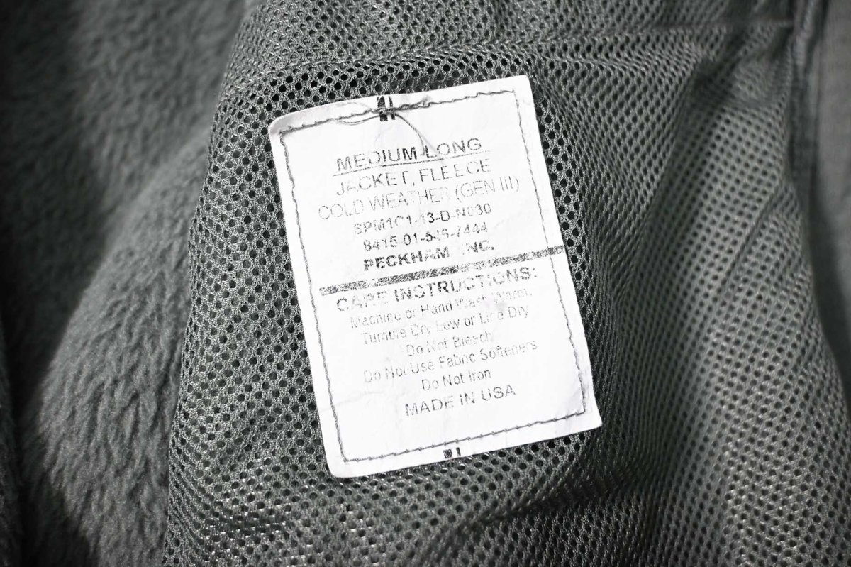 画像4: Used ECWCS Gen3 Fleece Jacket Foliage Green (4)