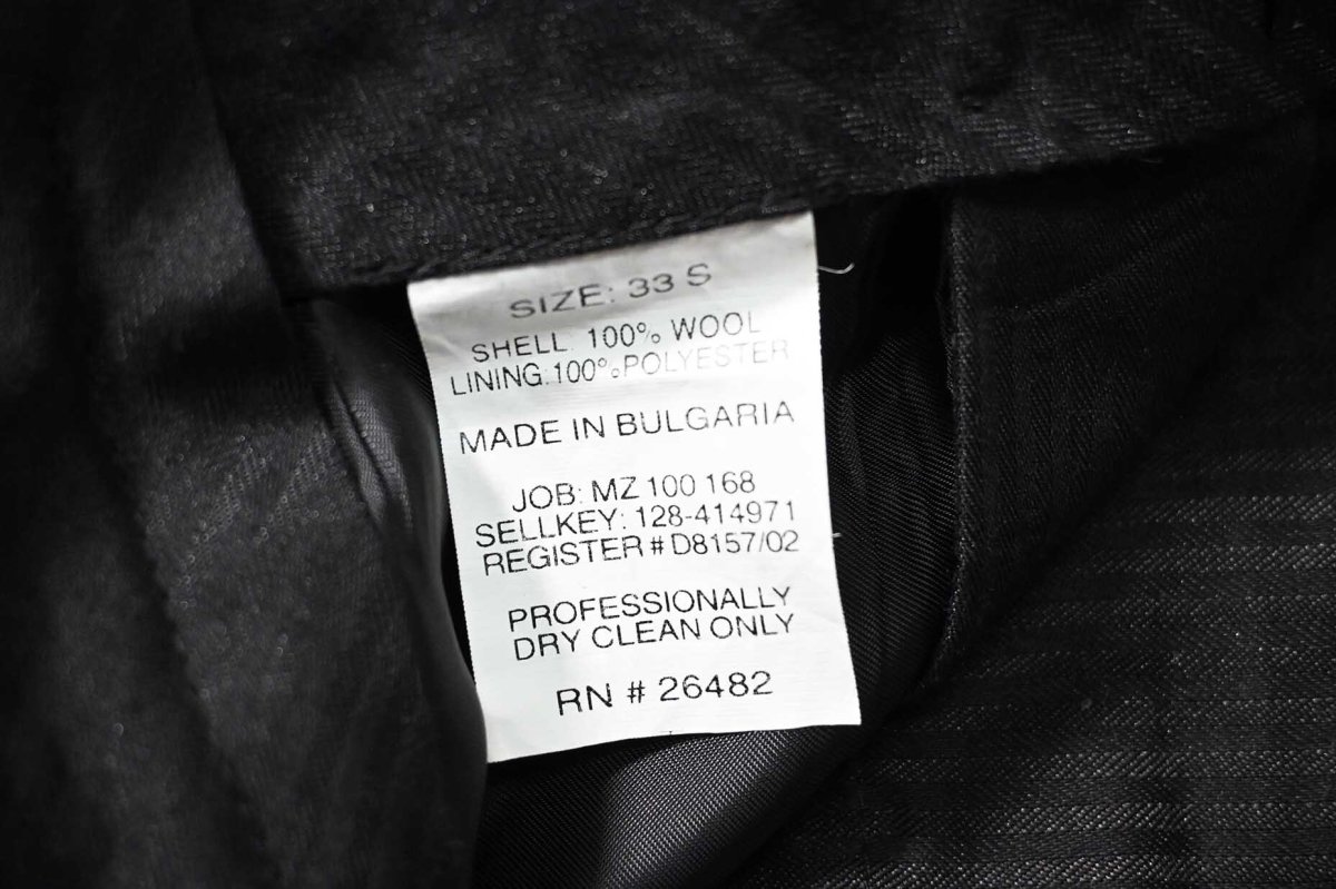 画像6: Used Perry Ellis Portfolio Wool Pleated Slacks (6)