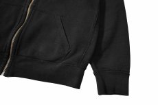 画像3: Used Polo Ralph Lauren Zip Sweat Hoodie Black ラルフローレン (3)