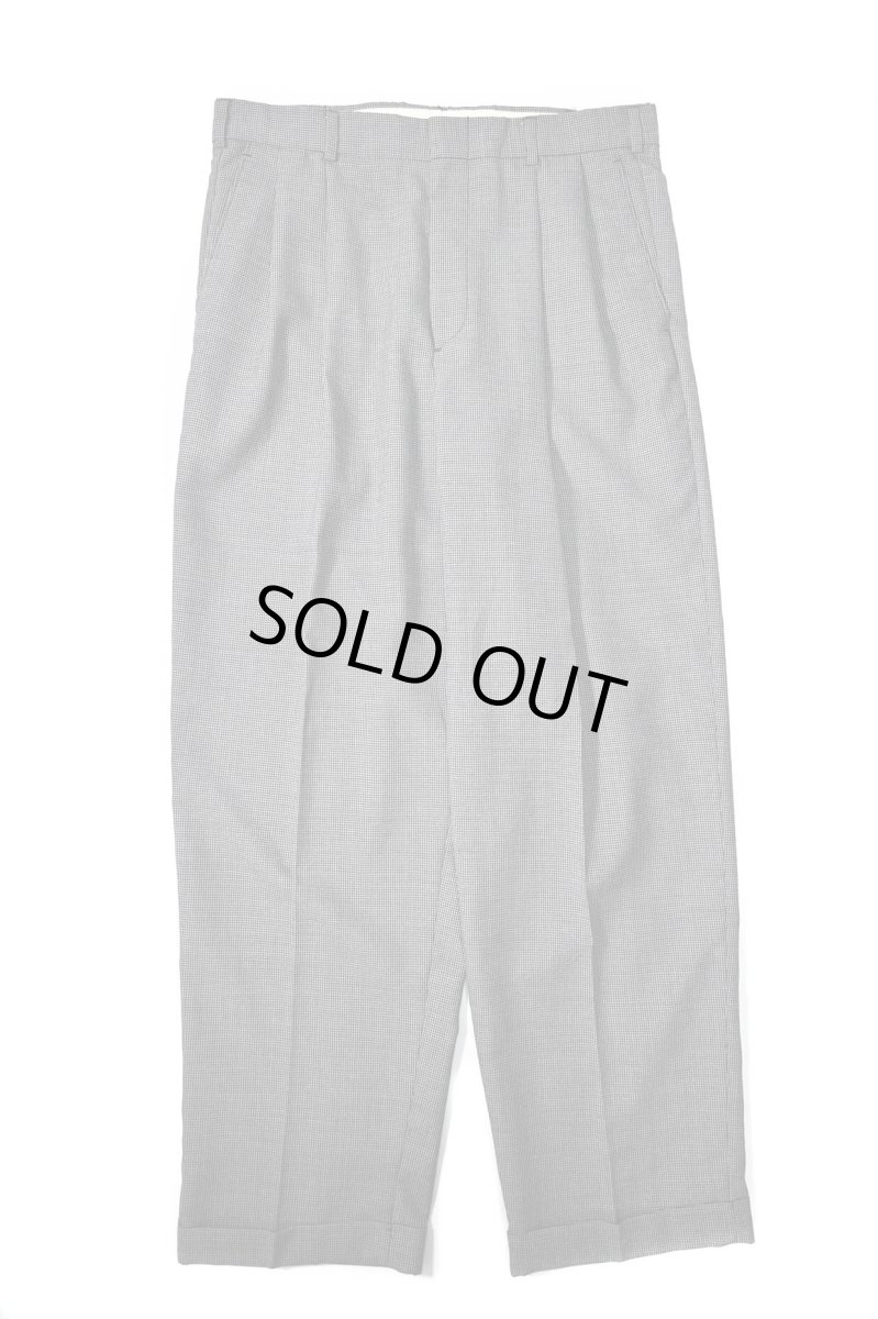 画像1: Used Perry Ellis Portfolio Polyester/Wool Pleated Slacks (1)