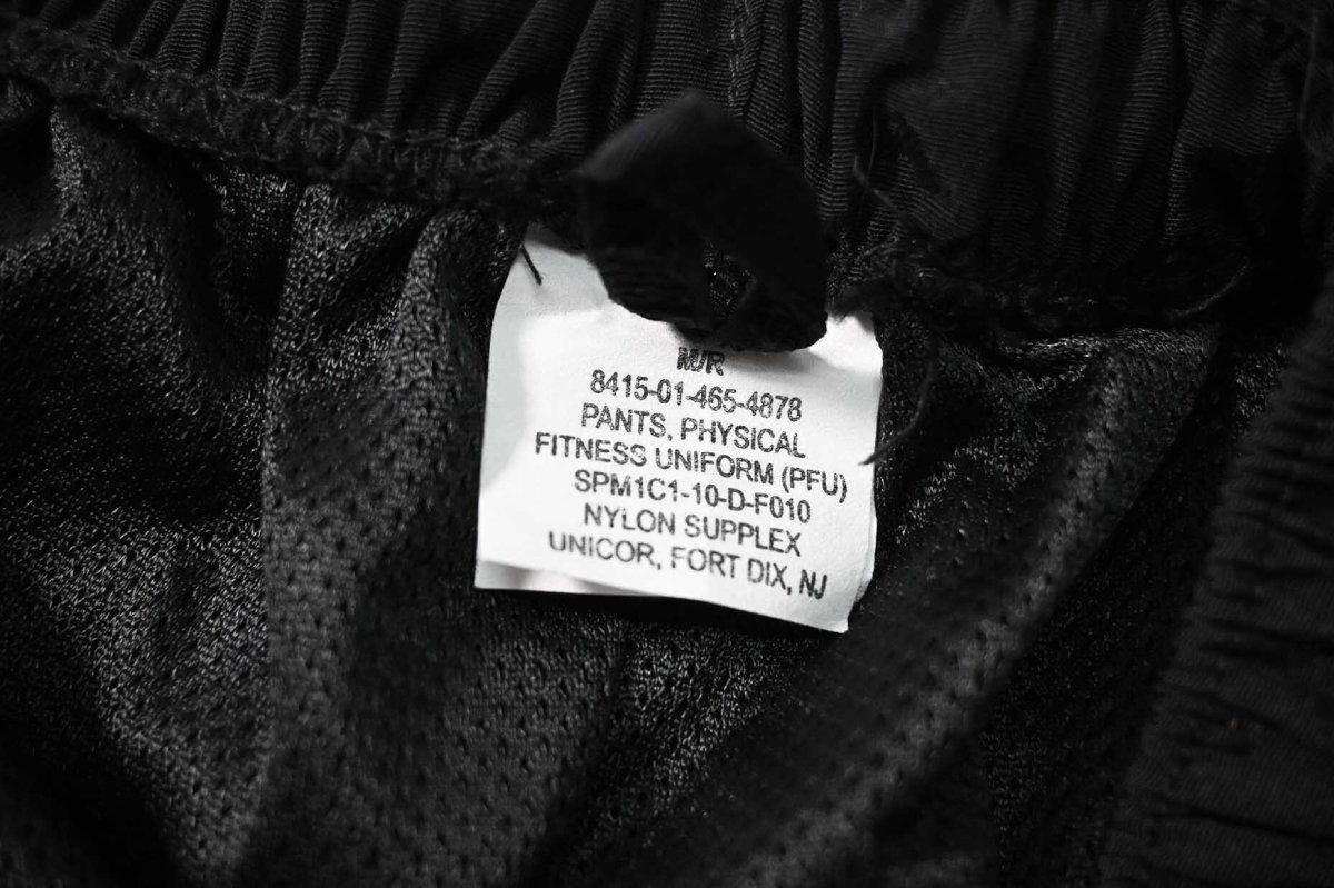 画像6: Used Us Army IPFU Trining Pants Black (6)