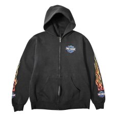 画像1: Used Harley-Davidson Zip Sweat Hoodie made in USA (1)