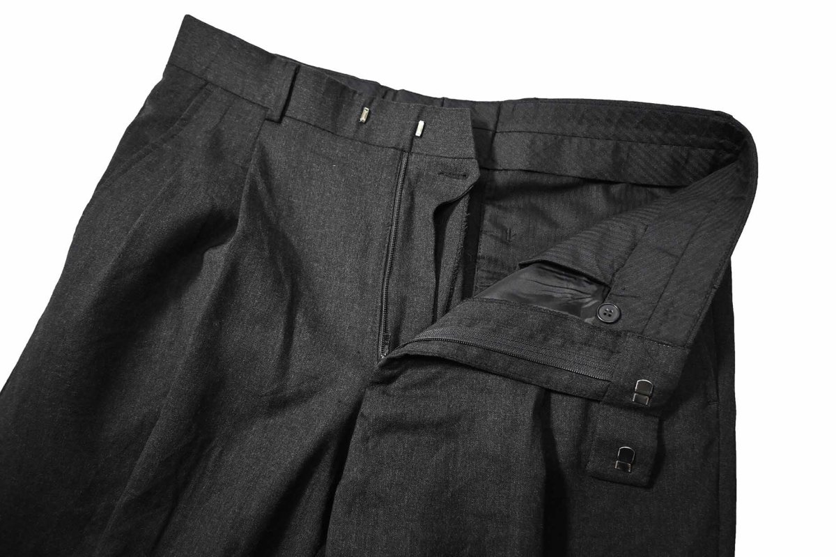 画像5: Used Perry Ellis Portfolio Wool Pleated Slacks (5)