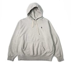 画像1: Used Polo Ralph Lauren Sweat Hoodie Ash ラルフローレン (1)