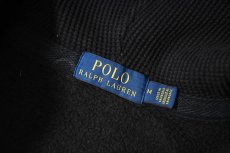 画像4: Used Polo Ralph Lauren Zip Sweat Hoodie Black ラルフローレン (4)