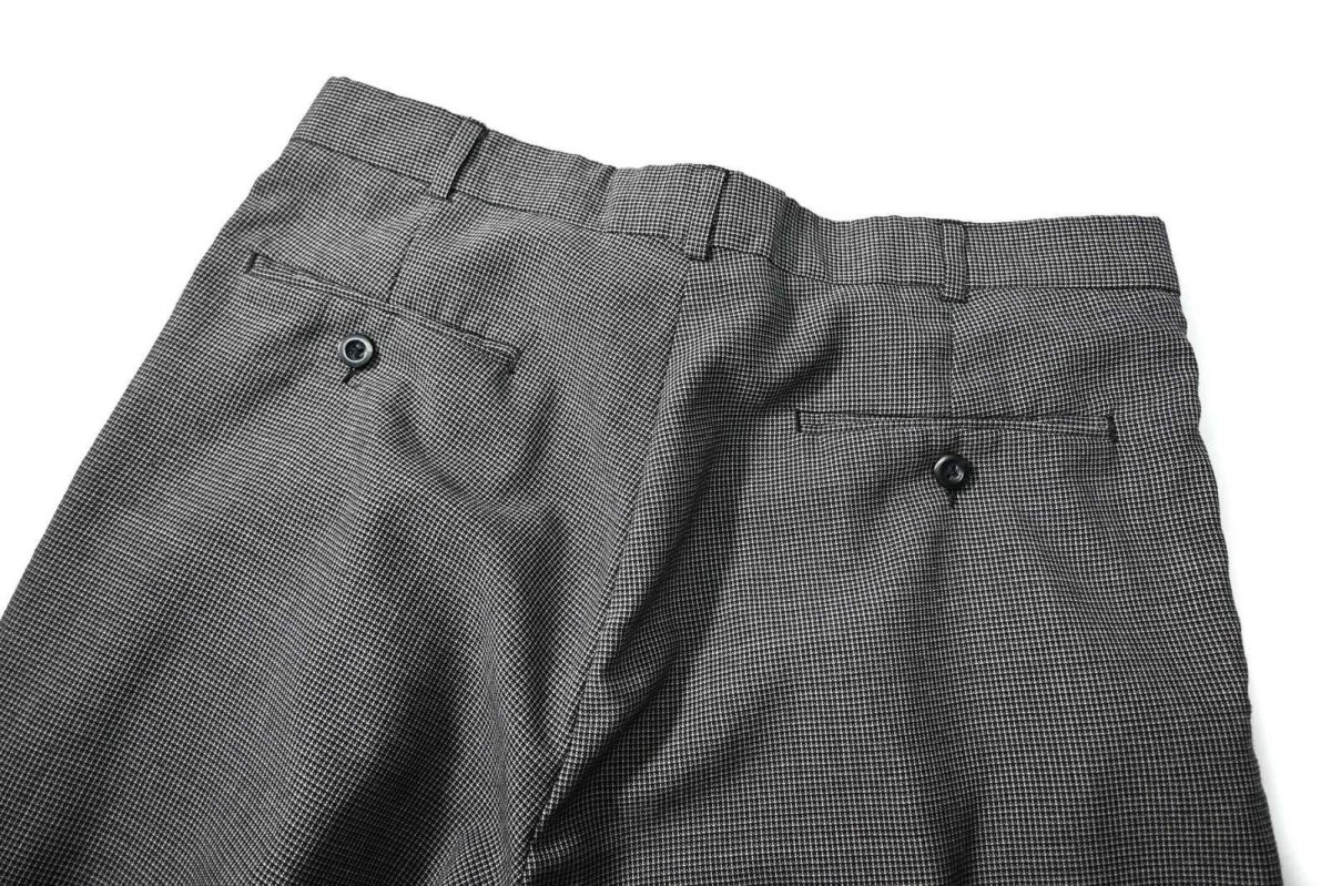 画像4: Used Perry Ellis Portfolio Polyester/Wool Pleated Slacks (4)