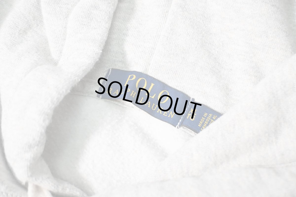 画像4: Used Polo Ralph Lauren Sweat Hoodie Ash ラルフローレン (4)