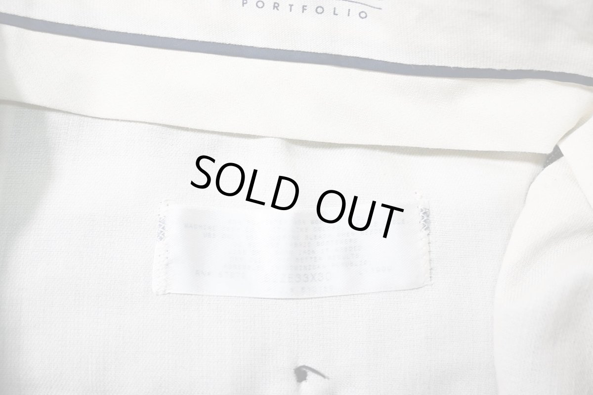 画像6: Used Perry Ellis Portfolio Polyester/Wool Pleated Slacks (6)