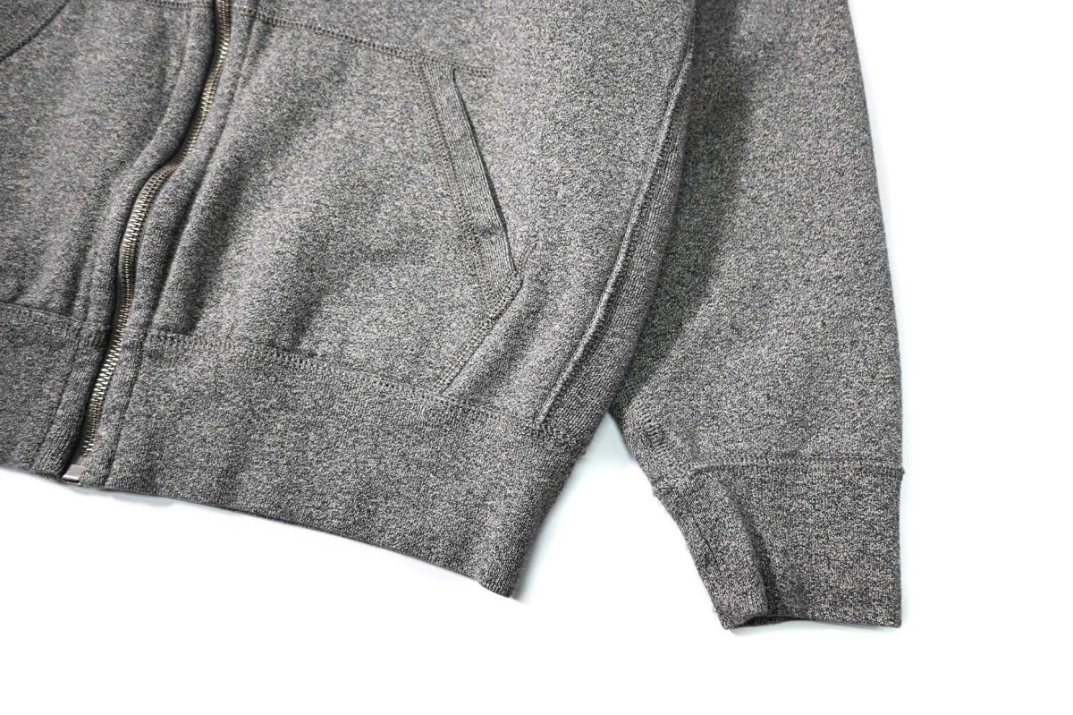 画像3: Used Polo Ralph Lauren Zip Sweat Hoodie Grey ラルフローレン (3)