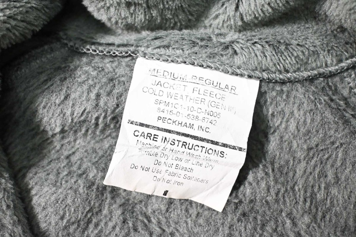 画像4: Used ECWCS Gen3 Fleece Jacket Foliage Green (4)