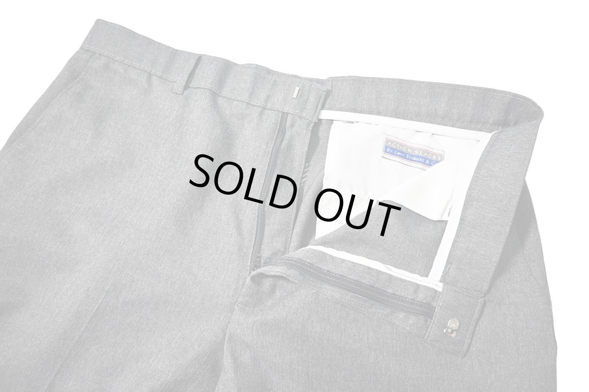 画像5: Used Levi's Action Slacks Grey (5)