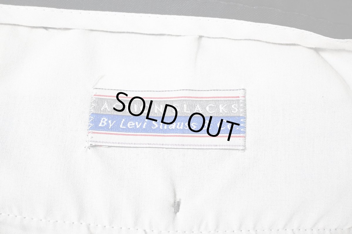 画像6: Used Levi's Action Slacks Black (6)