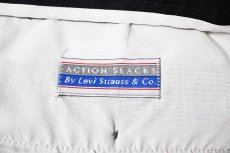 画像6: Used Levi's Action Slacks Black (6)