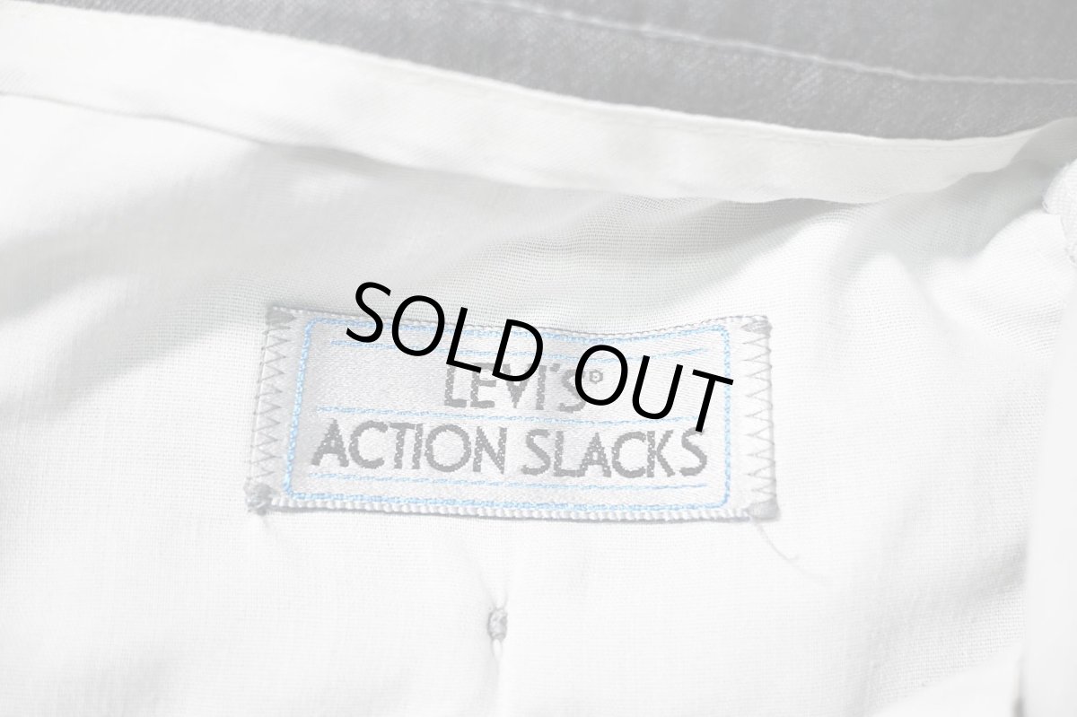 画像6: Used Levi's Action Slacks Grey (6)