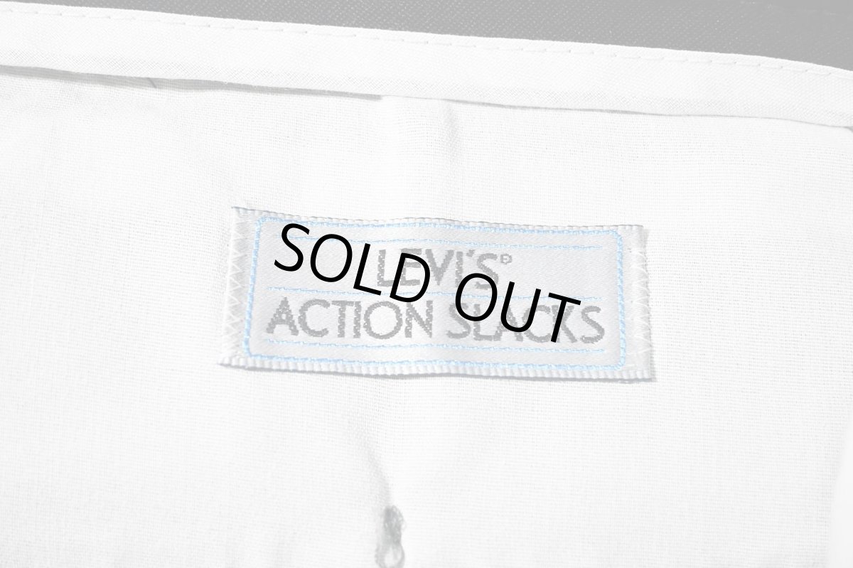 画像6: Used Levi's Action Slacks Black made in USA (6)