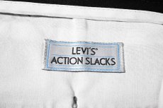 画像6: Used Levi's Action Slacks Black made in USA (6)