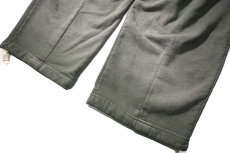 画像3: MOOJI MOOJI US Sweat Pants Aged Olive Green (3)