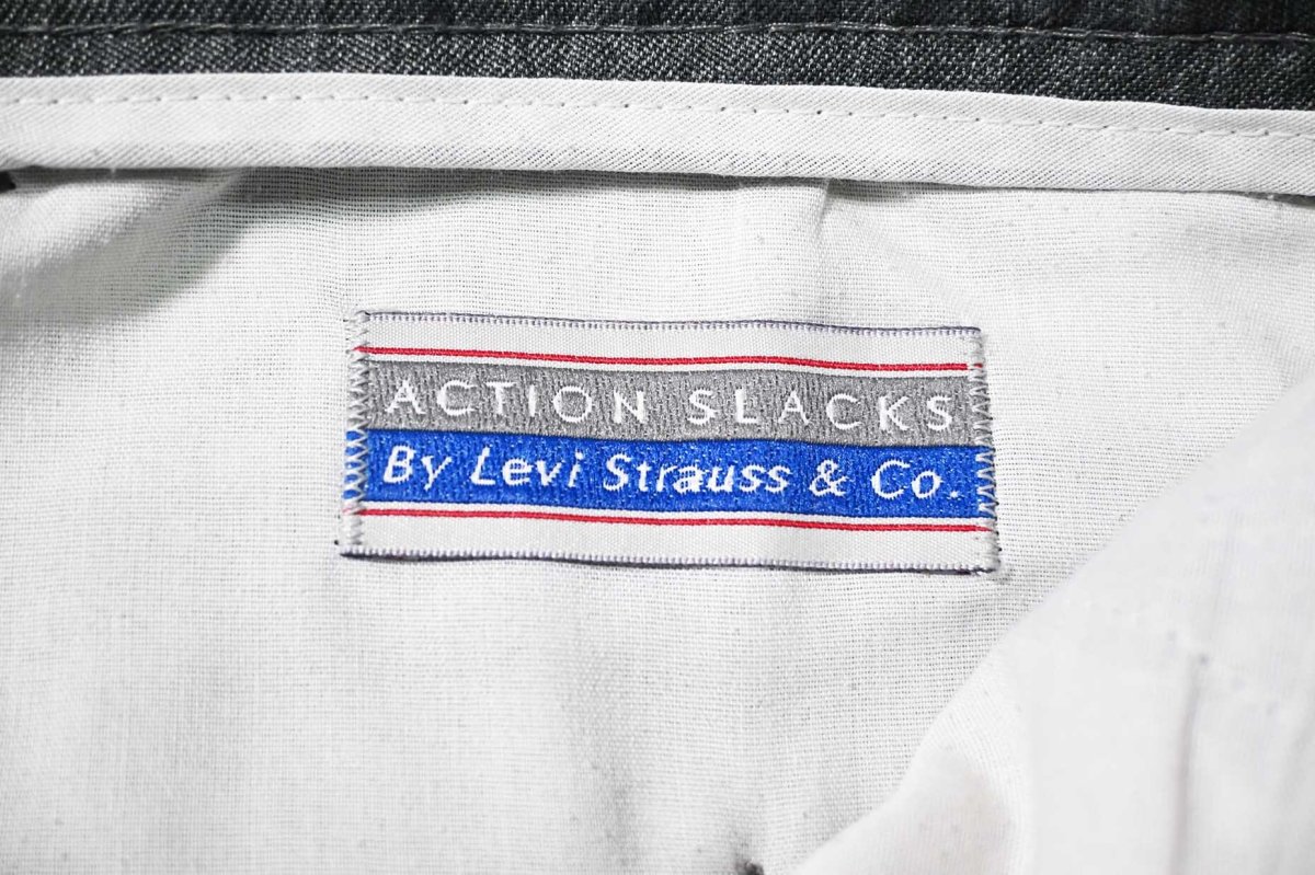 画像6: Used Levi's Action Slacks Grey (6)