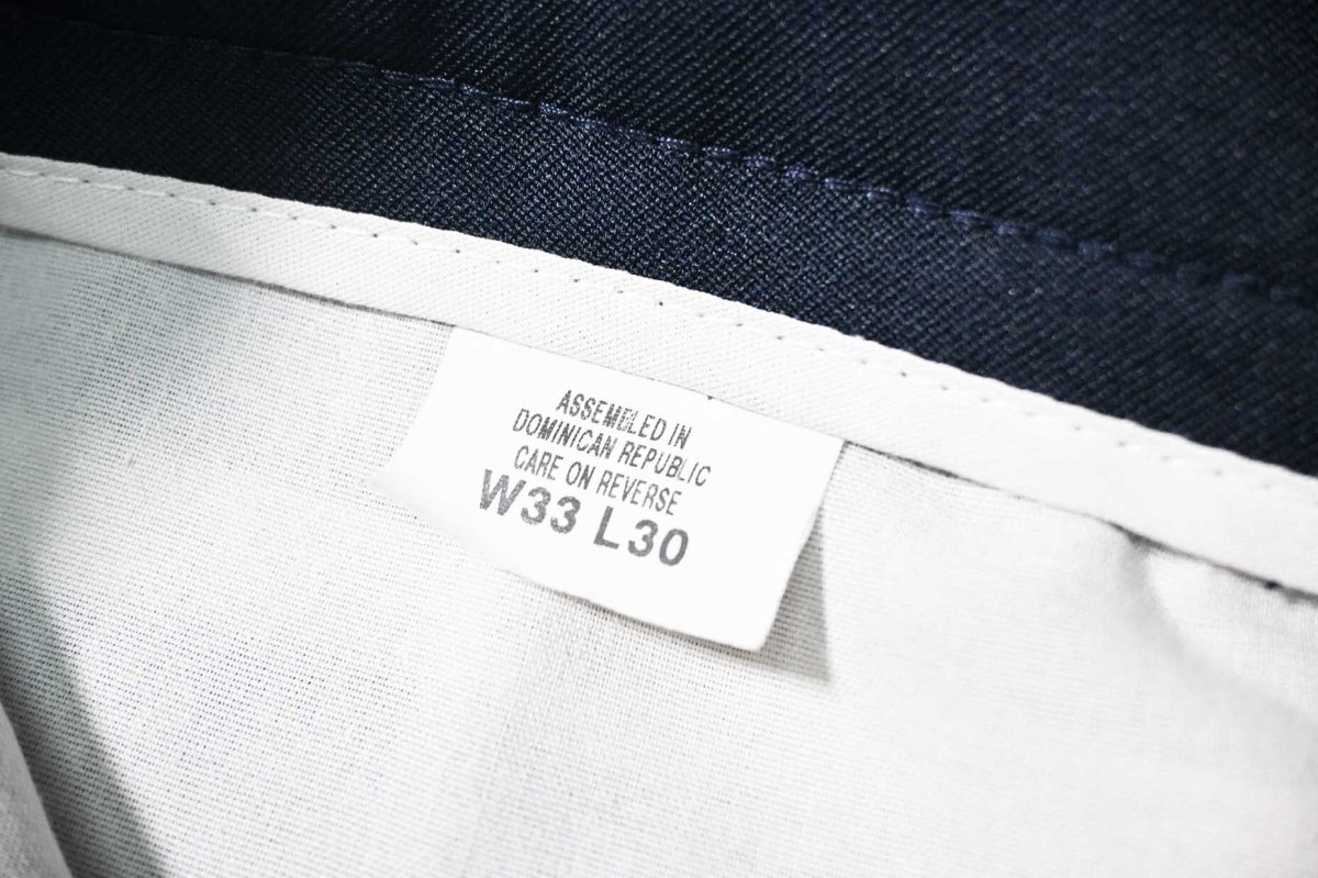 画像7: Used Levi's Action Slacks Navy (7)