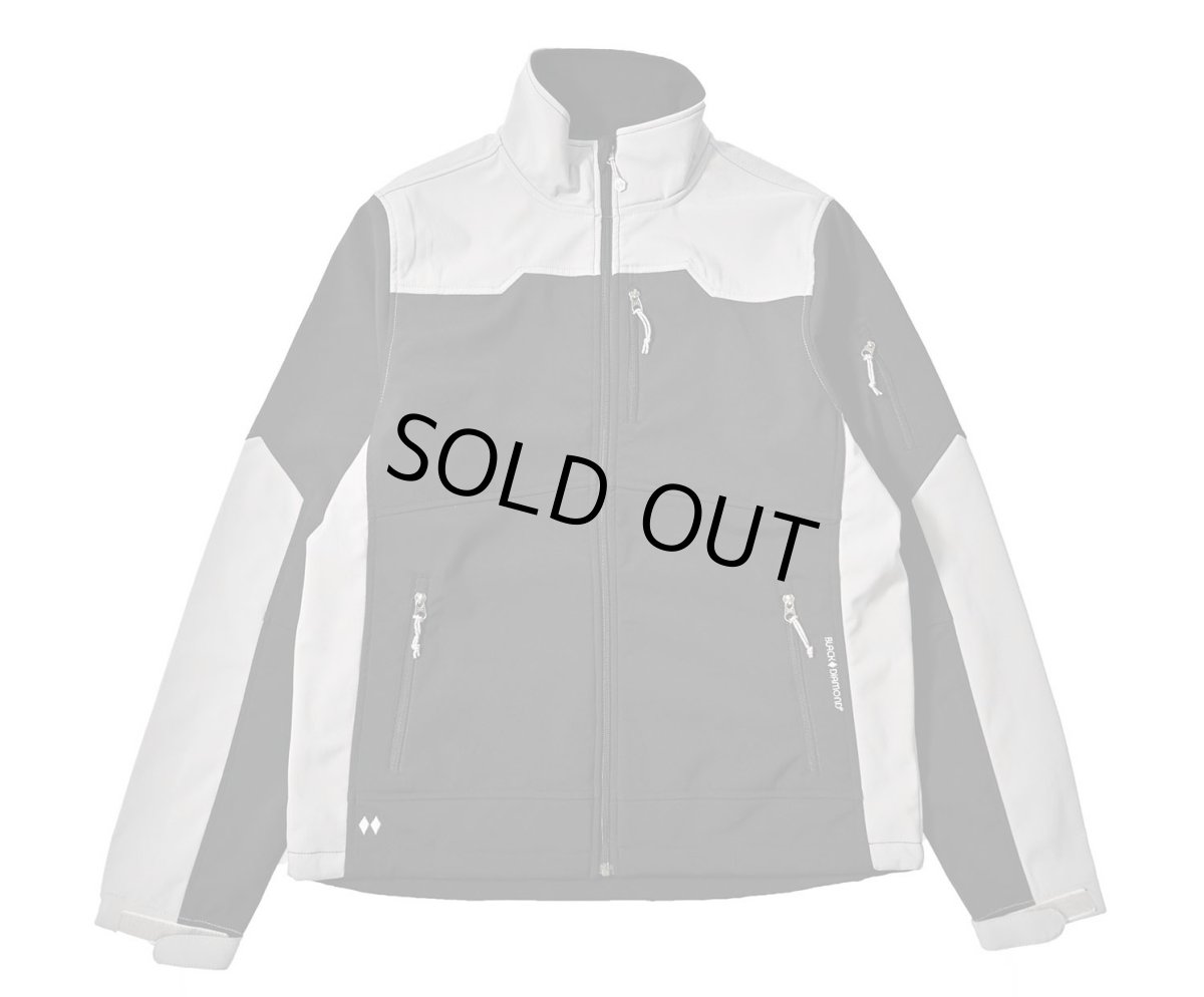 画像1: Deadstock Double Diamond by Black Diamond Soft Shell Jacket Black/Ash (1)
