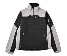 画像1: Deadstock Double Diamond by Black Diamond Soft Shell Jacket Black/Ash (1)