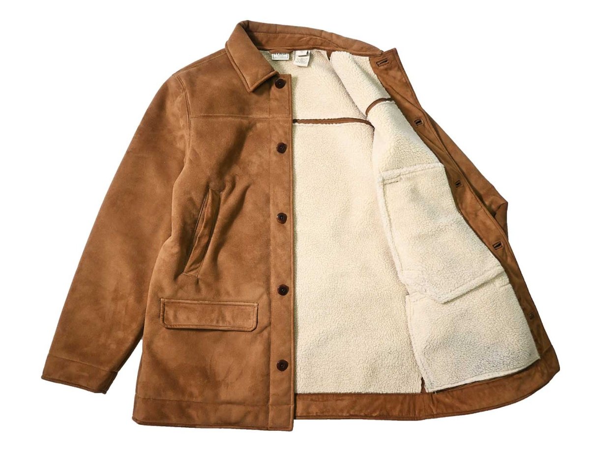 画像5: Used L.L.Bean Fake Mouton Jacket (5)