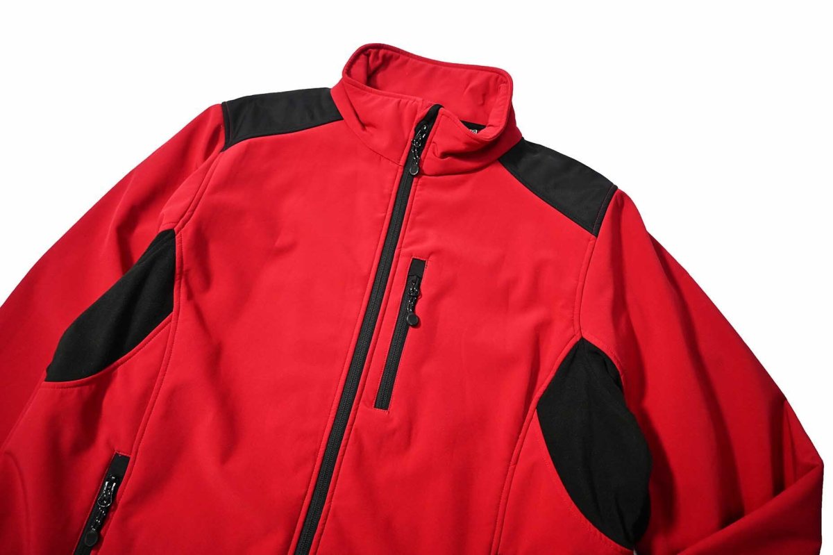 画像2: Deadstock Black Diamond Soft Shell Jacket Red/Black (2)
