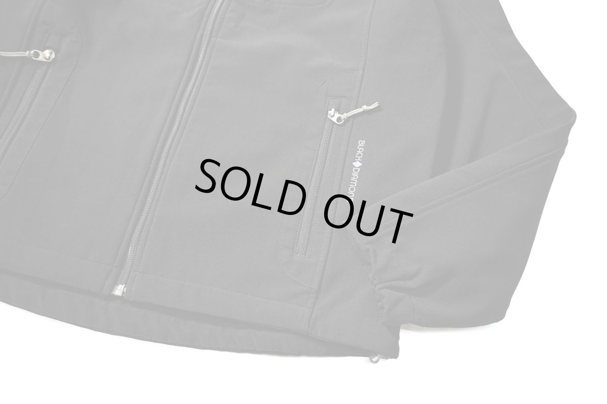 画像3: Used Black Diamond Soft Shell Jacket Black (3)