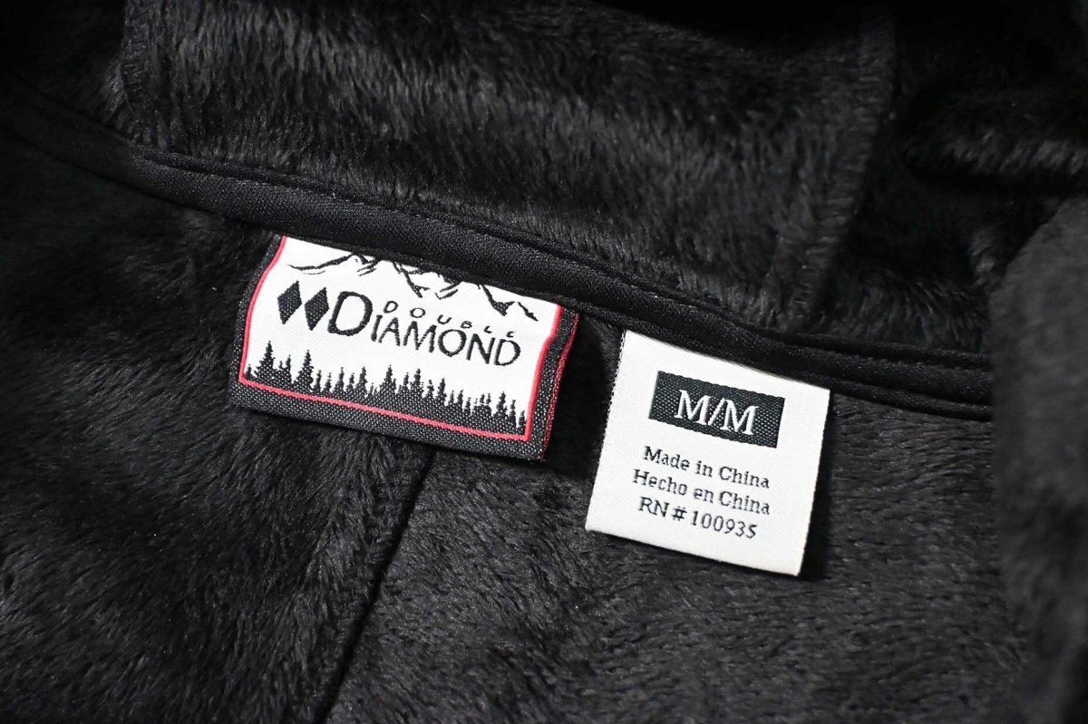 画像5: Used Double Diamond by Black Diamond Soft Shell Jacket Black/Blue (5)