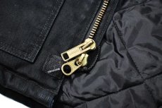 画像6: Used Carhartt Quilt Lined Traditional Coat Black (6)