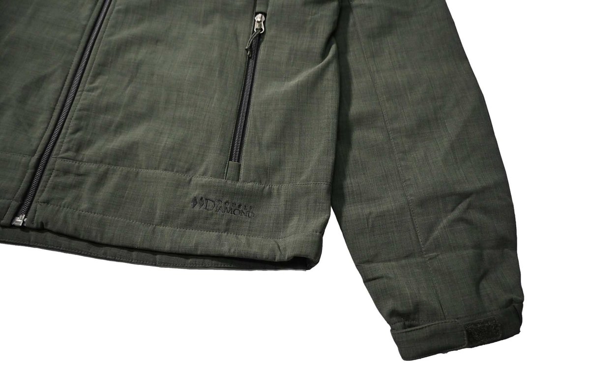 画像3: Deadstock Double Diamond by Black Diamond Soft Shell Jacket Cedar Heather (3)