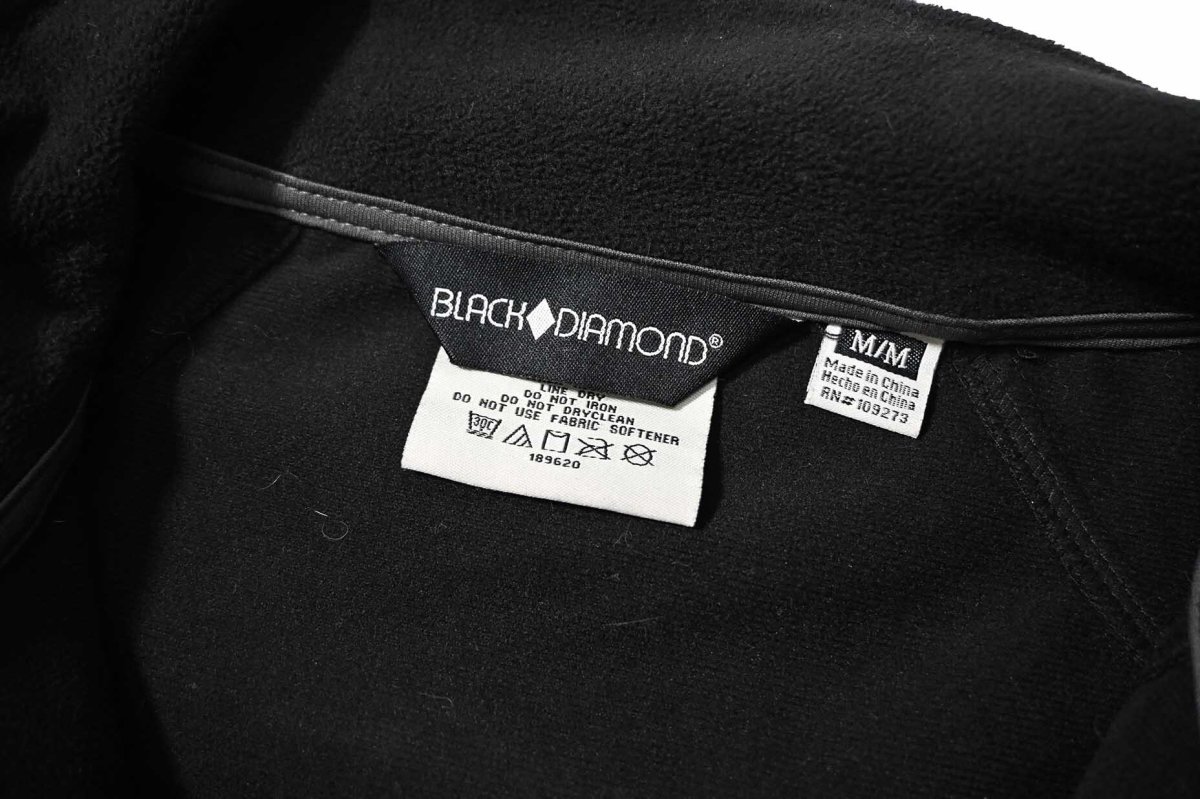 画像4: Used Black Diamond Soft Shell Jacket Black (4)