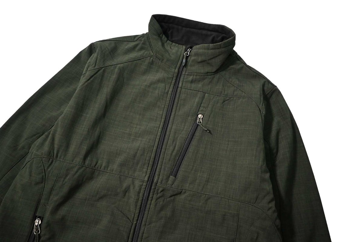 画像2: Deadstock Double Diamond by Black Diamond Soft Shell Jacket Cedar Heather (2)