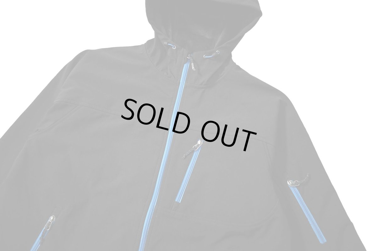 画像3: Used Double Diamond by Black Diamond Soft Shell Jacket Black/Blue (3)
