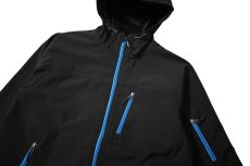 画像3: Used Double Diamond by Black Diamond Soft Shell Jacket Black/Blue (3)