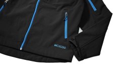 画像4: Used Double Diamond by Black Diamond Soft Shell Jacket Black/Blue (4)