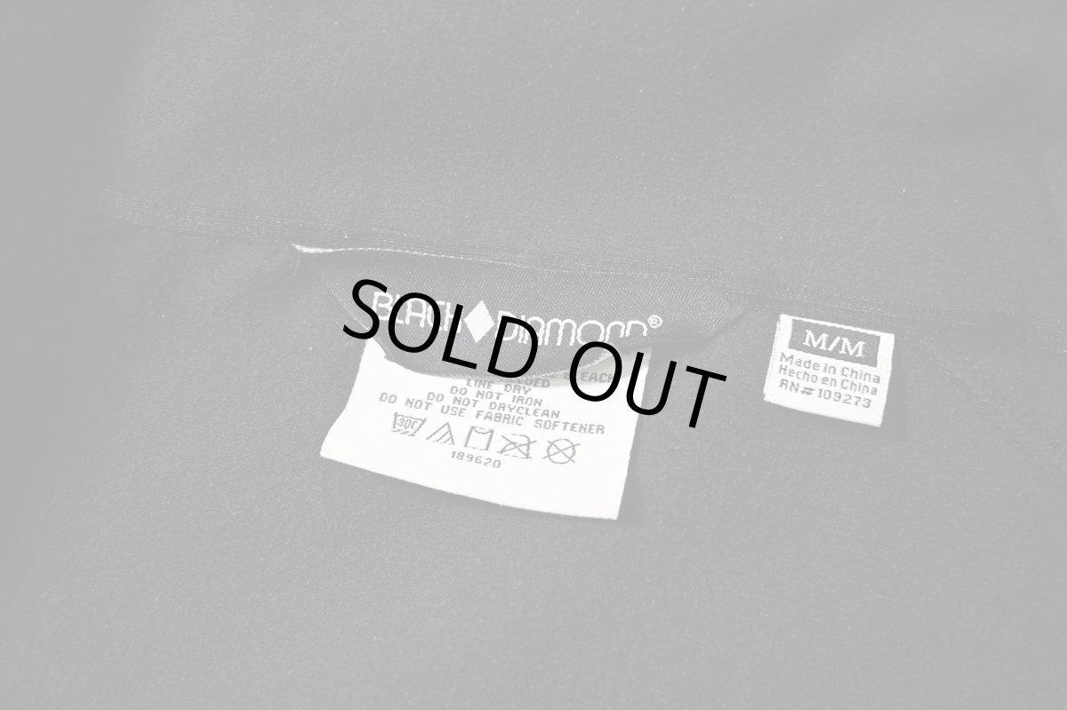 画像4: Used Black Diamond Soft Shell Jacket Black (4)