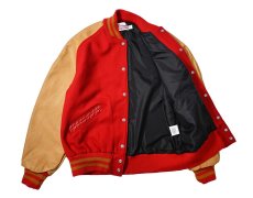 画像4: Deadstock Cardinals Melton Varsity Jacket (4)