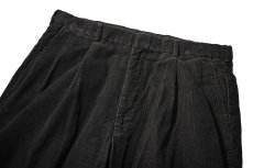 画像2: Used Lands' End Corduroy Pants Black (2)