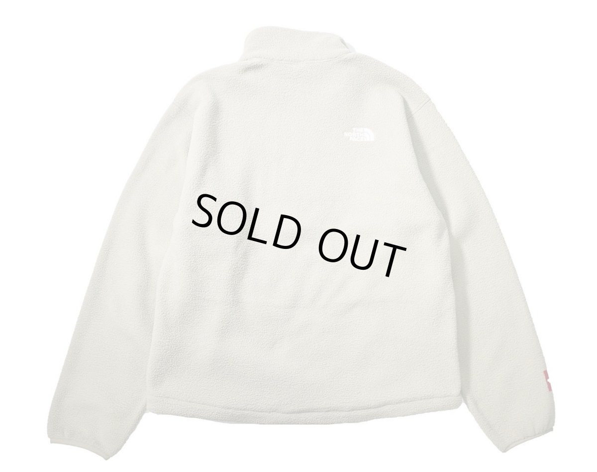 画像2: The North Face Fleeski Quarter Zip Pullover Fleece Clay Grey ノースフェイス (2)