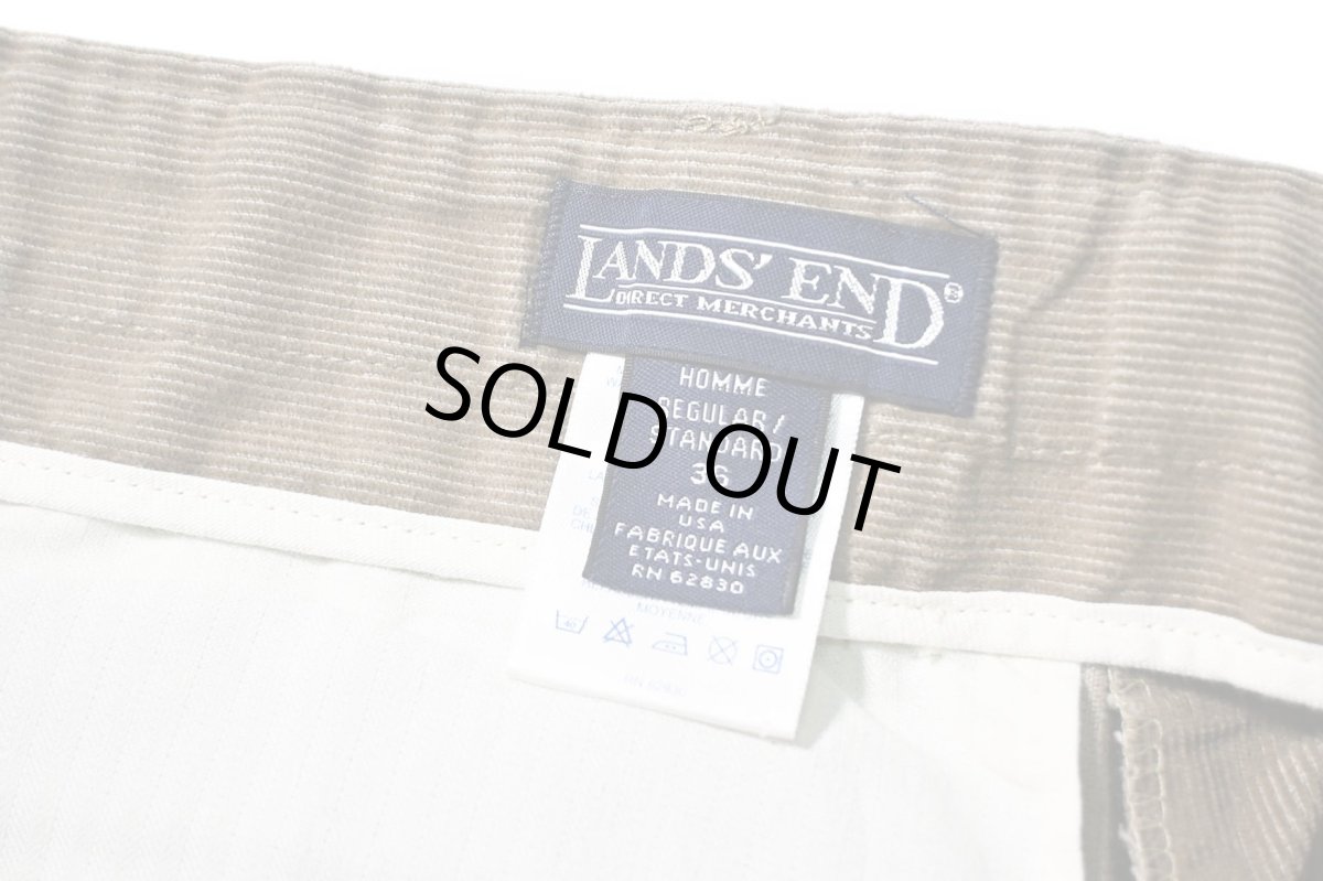 画像6: Used Lands' End Corduroy Pants Khaki made in USA (6)