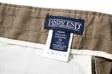 画像6: Used Lands' End Corduroy Pants Khaki made in USA (6)