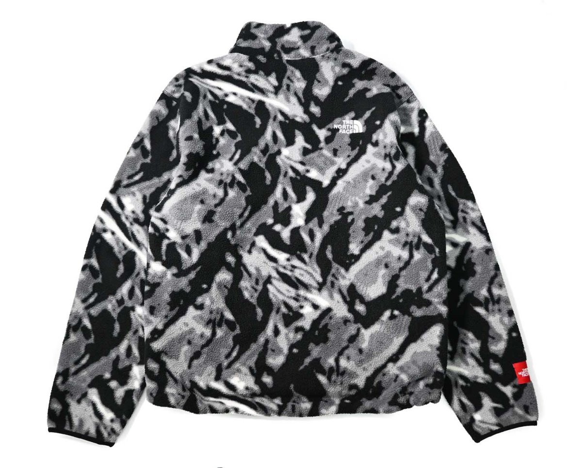 画像2: The North Face Fleeski Quarter Zip Pullover Fleece Black 3D Summit ノースフェイス (2)